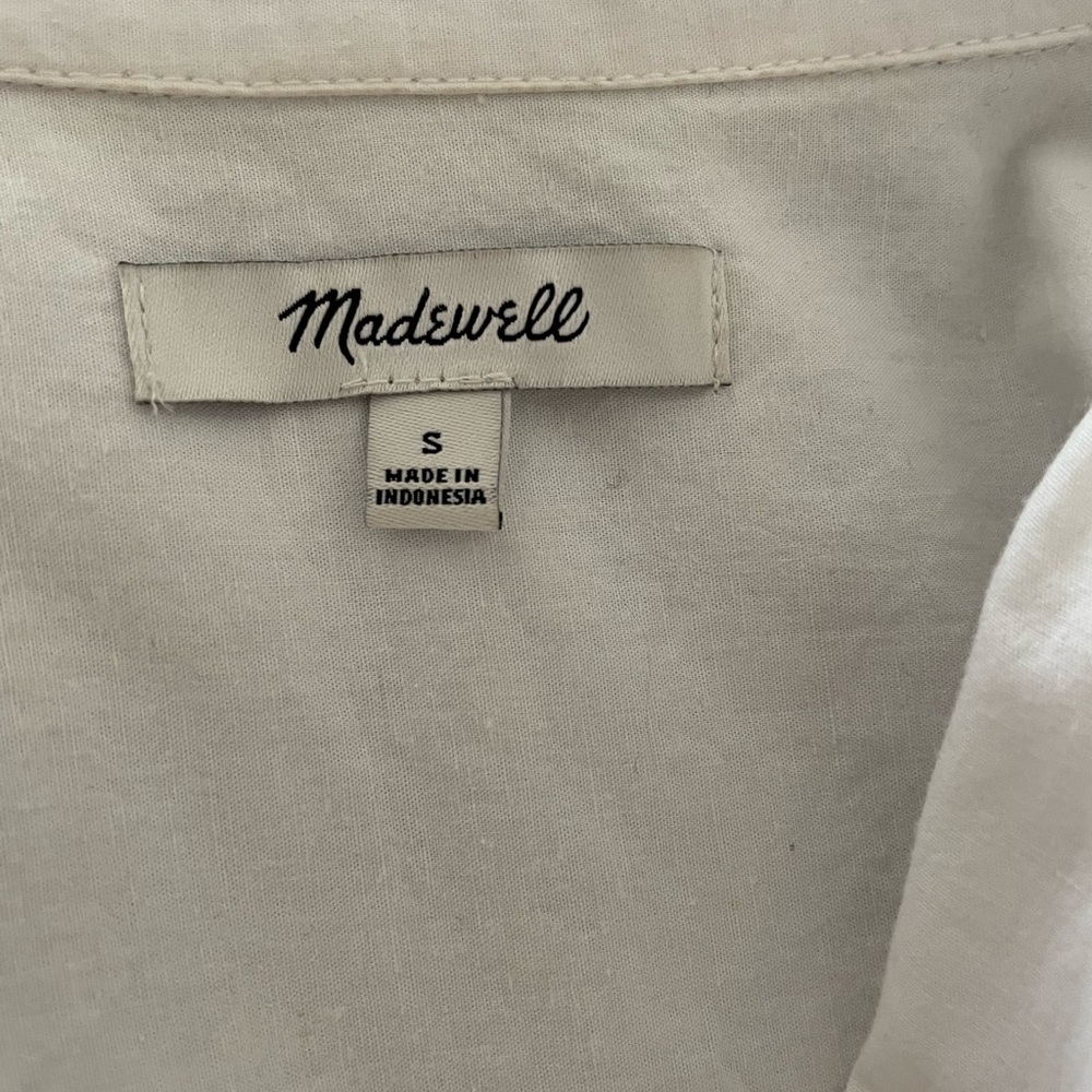 Madewell White Button Down - image 4